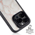 Rose Gold Marble iPhone 15 Pro Kickstand Case